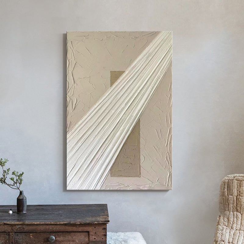 Japandi Textured Wall Art - Japandi