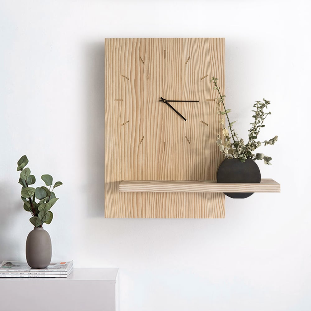 Japandi Wood Wall Clock - Japandi