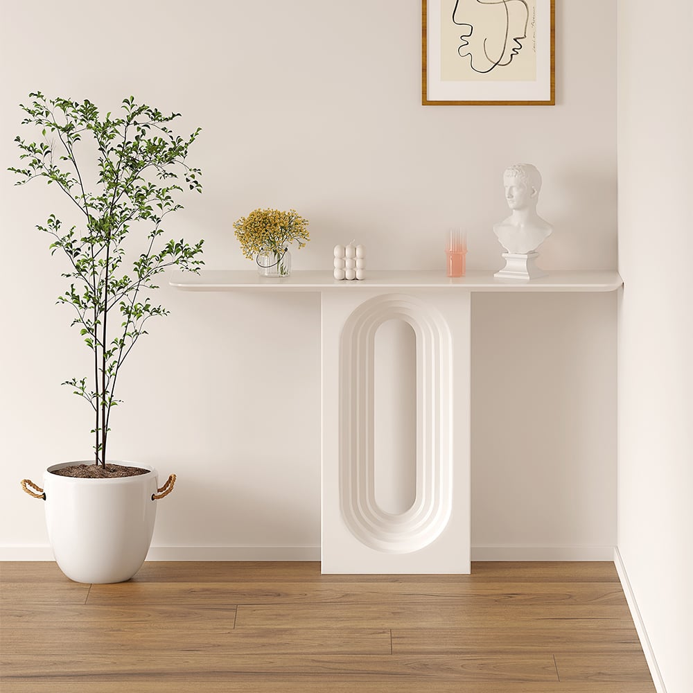 Japandi Narrow Console Table - Japandi