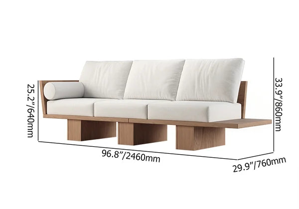 Japandi Wooden Sofa - Japandi