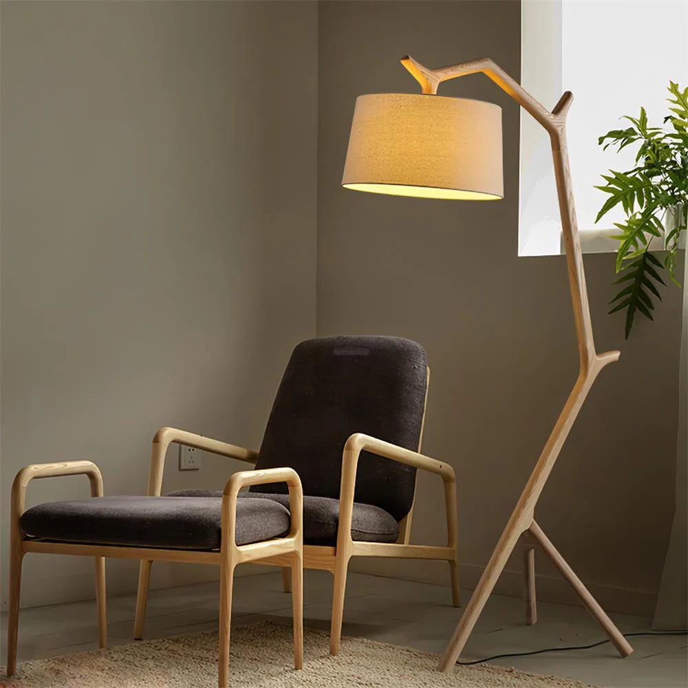 Traditional Japandi Floor Lamp - Japandi