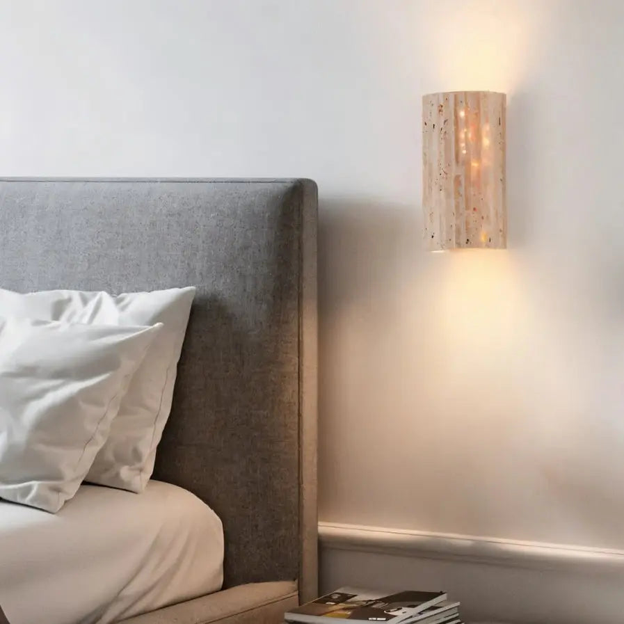 Japandi Soft Curved Wall Lamp With Diffused Glow – Diuha - Japandi