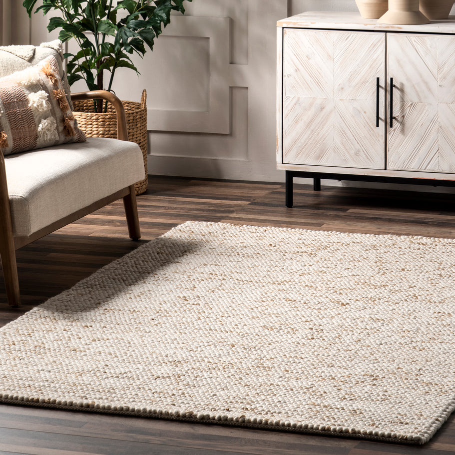 Japandi Popcorn Textured Rug - Japandi