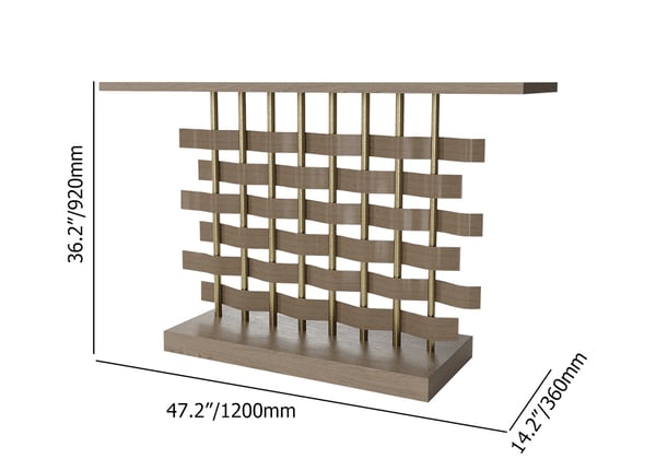 Japandi Modern Console Table - Japandi