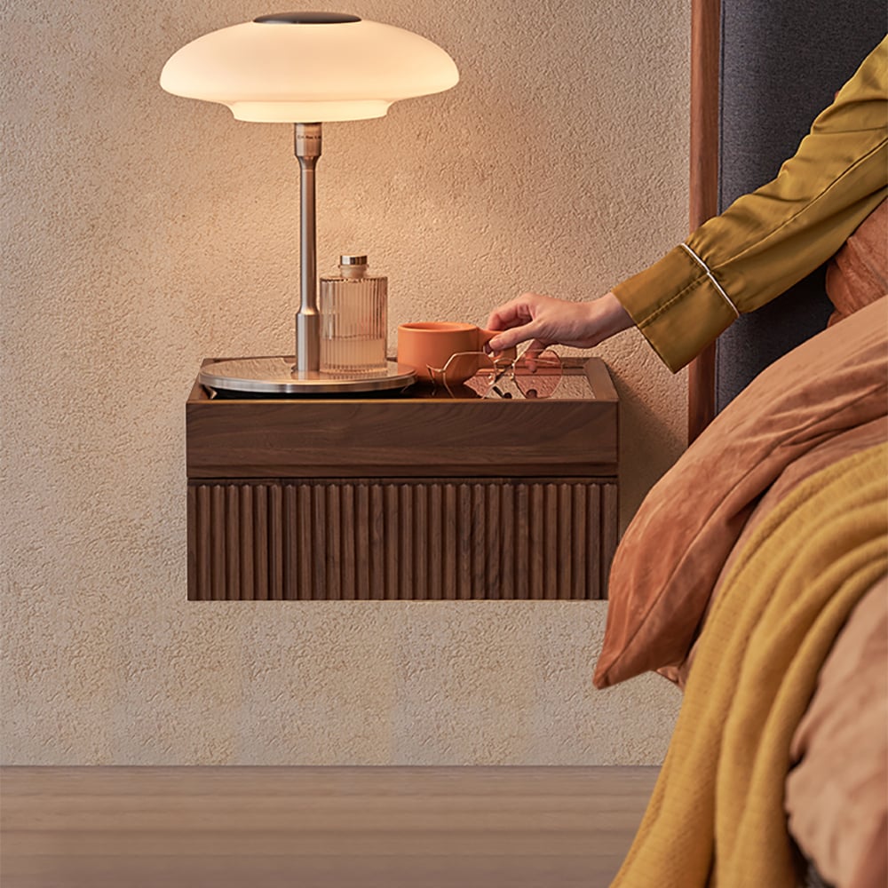 Japandi Floating Beside Table - Japandi