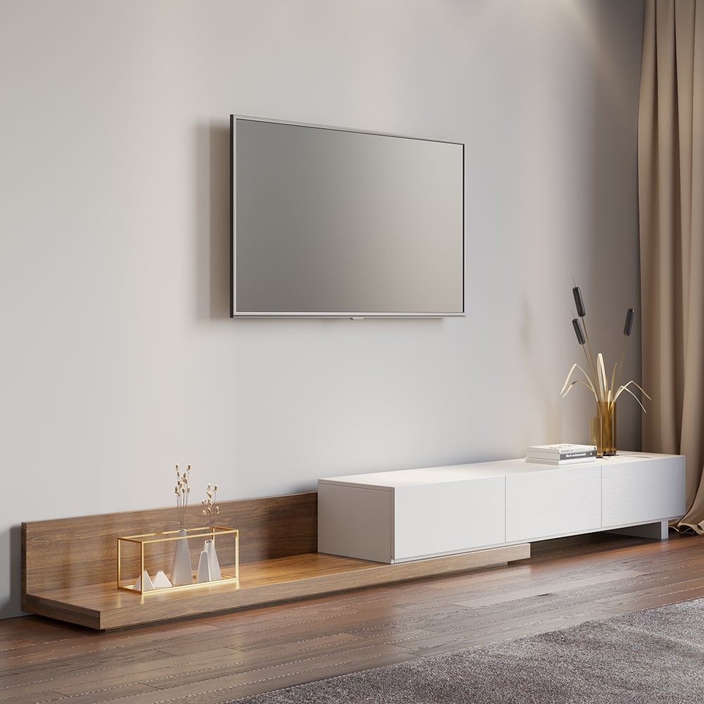 Japandi Extendable TV Stand - Japandi