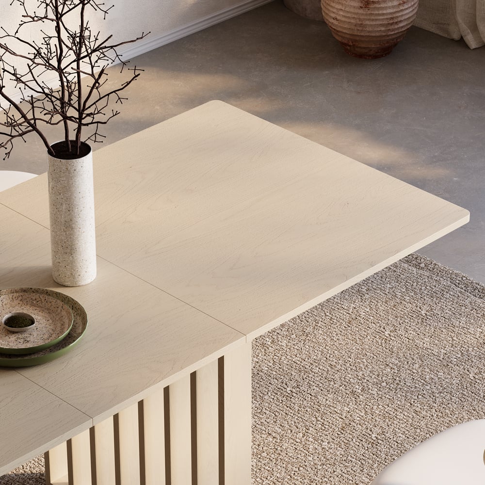 Japandi Rectangular Extendable Table - Japandi