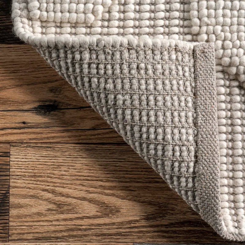 Ivory Geometric Japandi Rug - Japandi