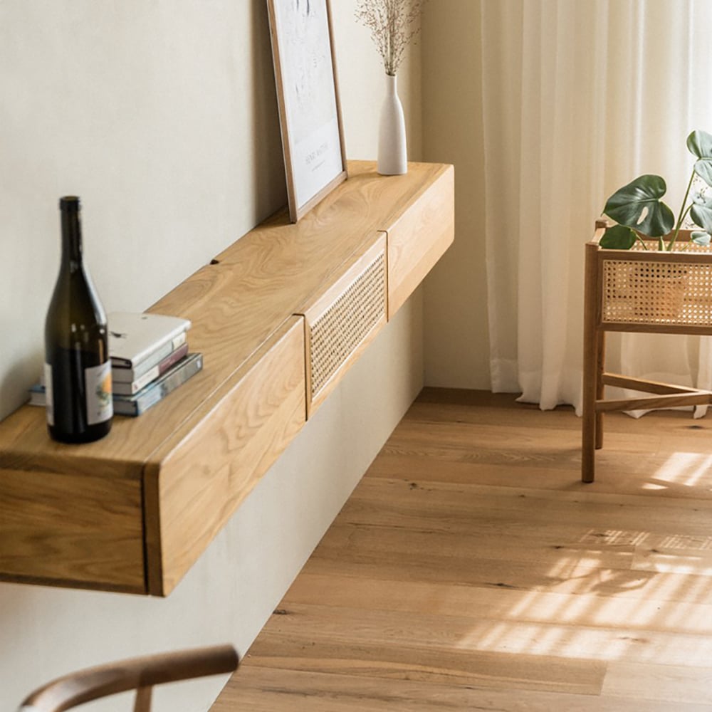 Japandi Floating TV Stand - Japandi