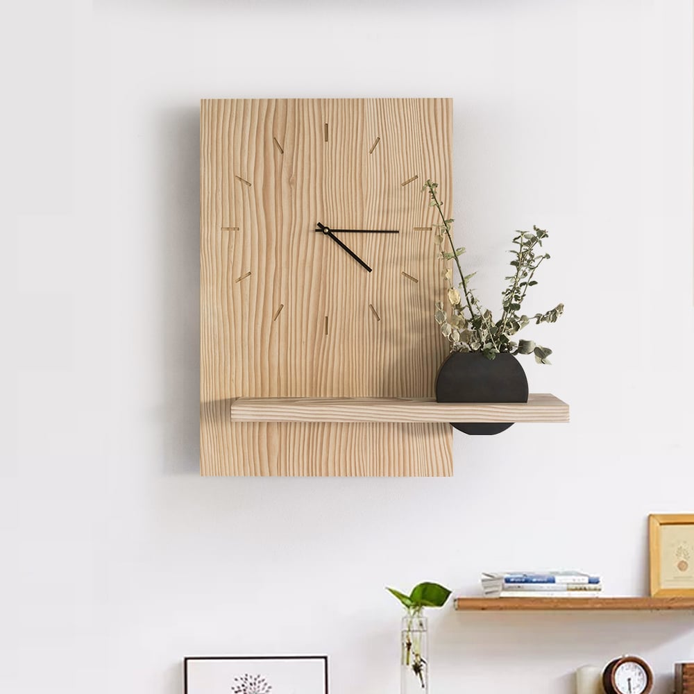 Japandi Wood Wall Clock - Japandi