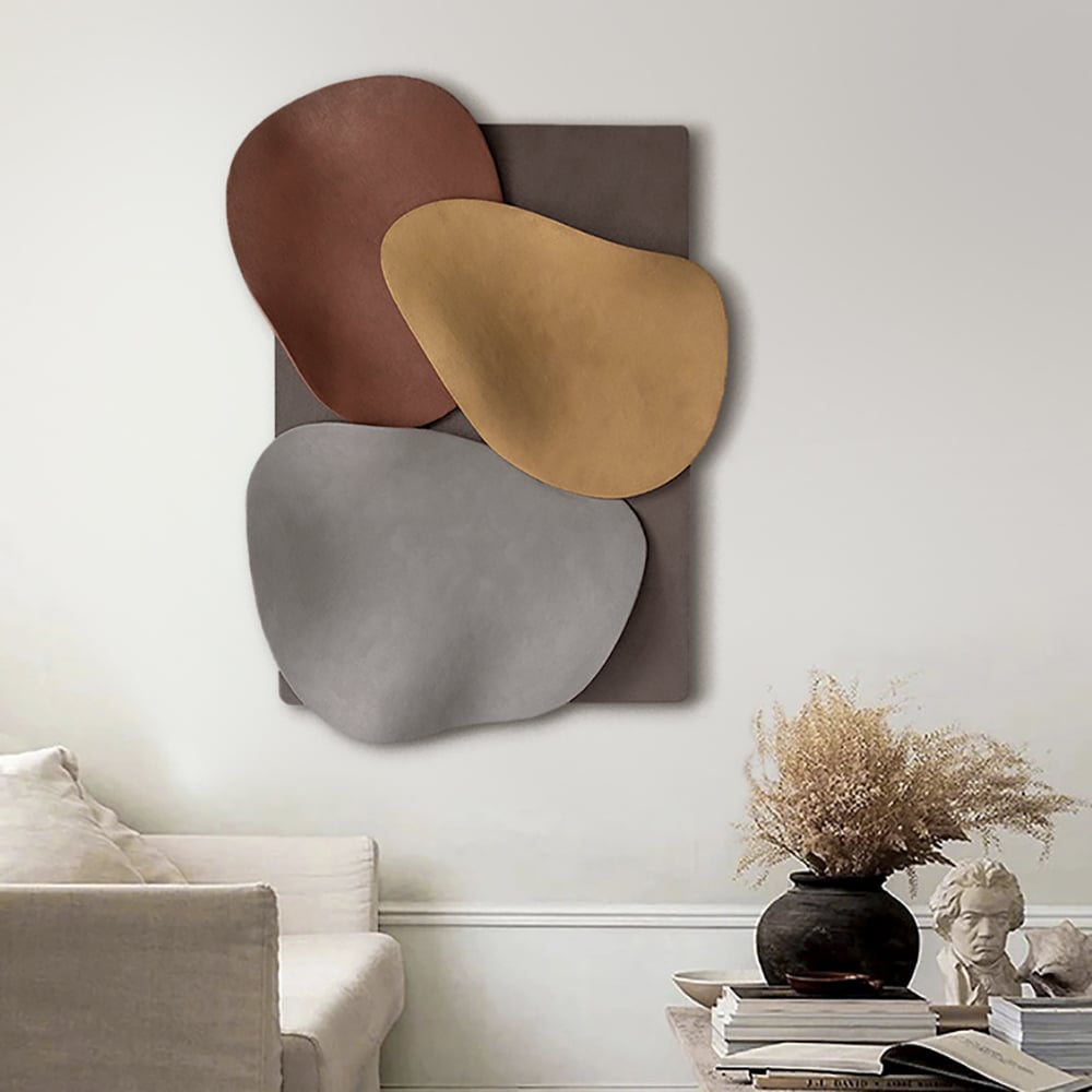 Japandi 3D Metal Wall Art - Japandi