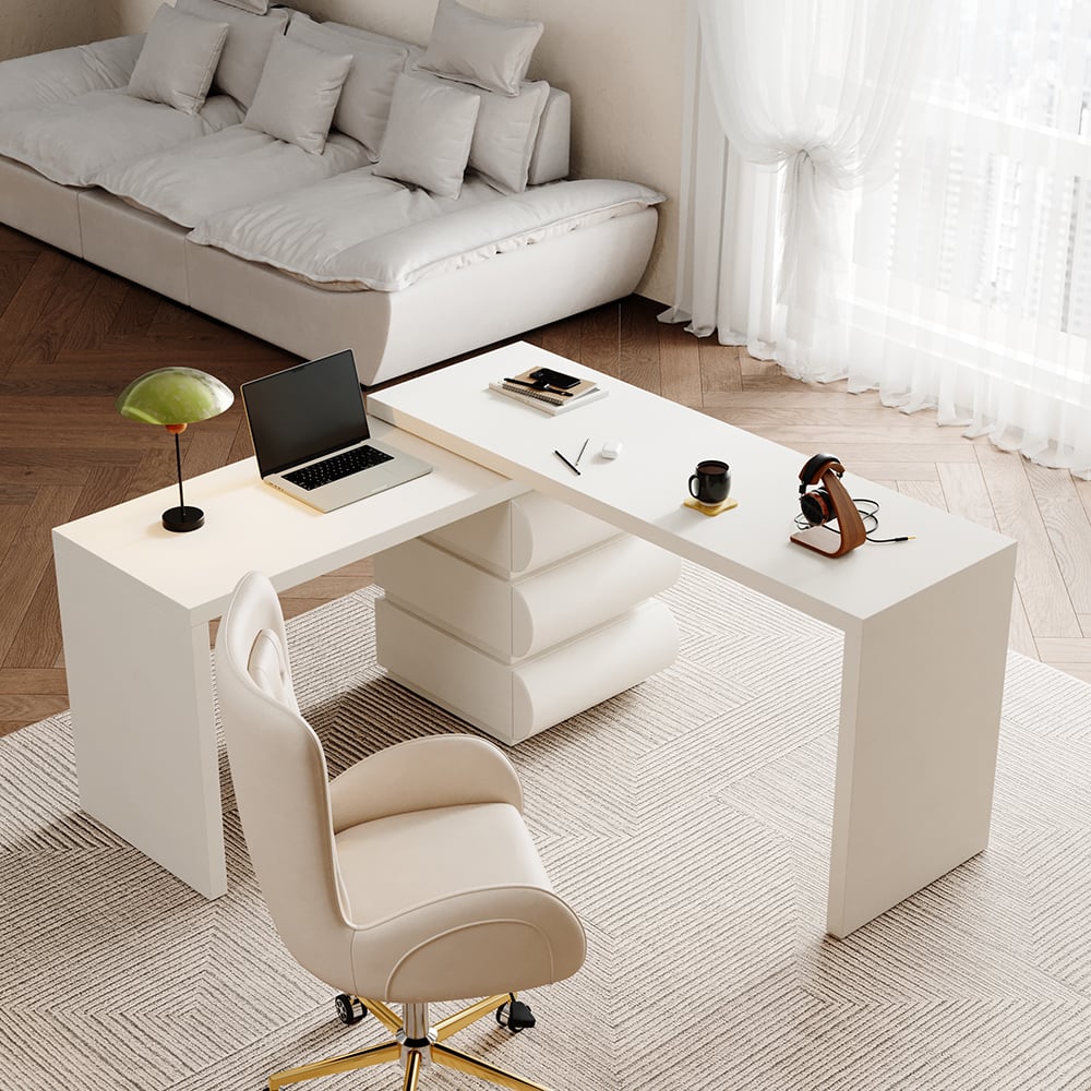 Japandi Modern Desk - Japandi