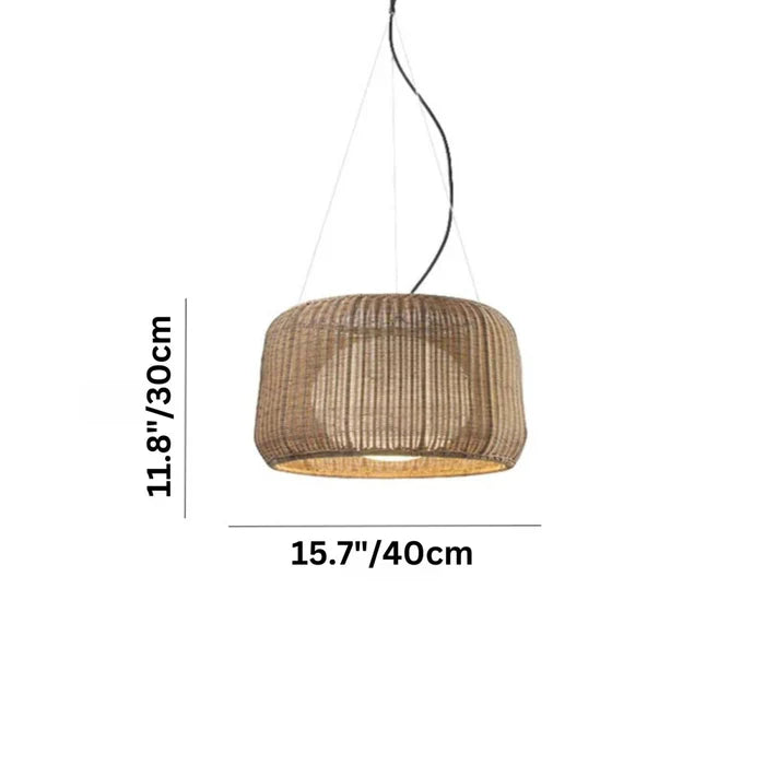 Japandi Tapered Glass Pendant Light – Feor - Japandi