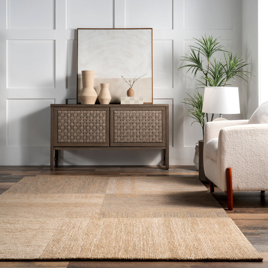 Japandi Brown Rug - Japandi