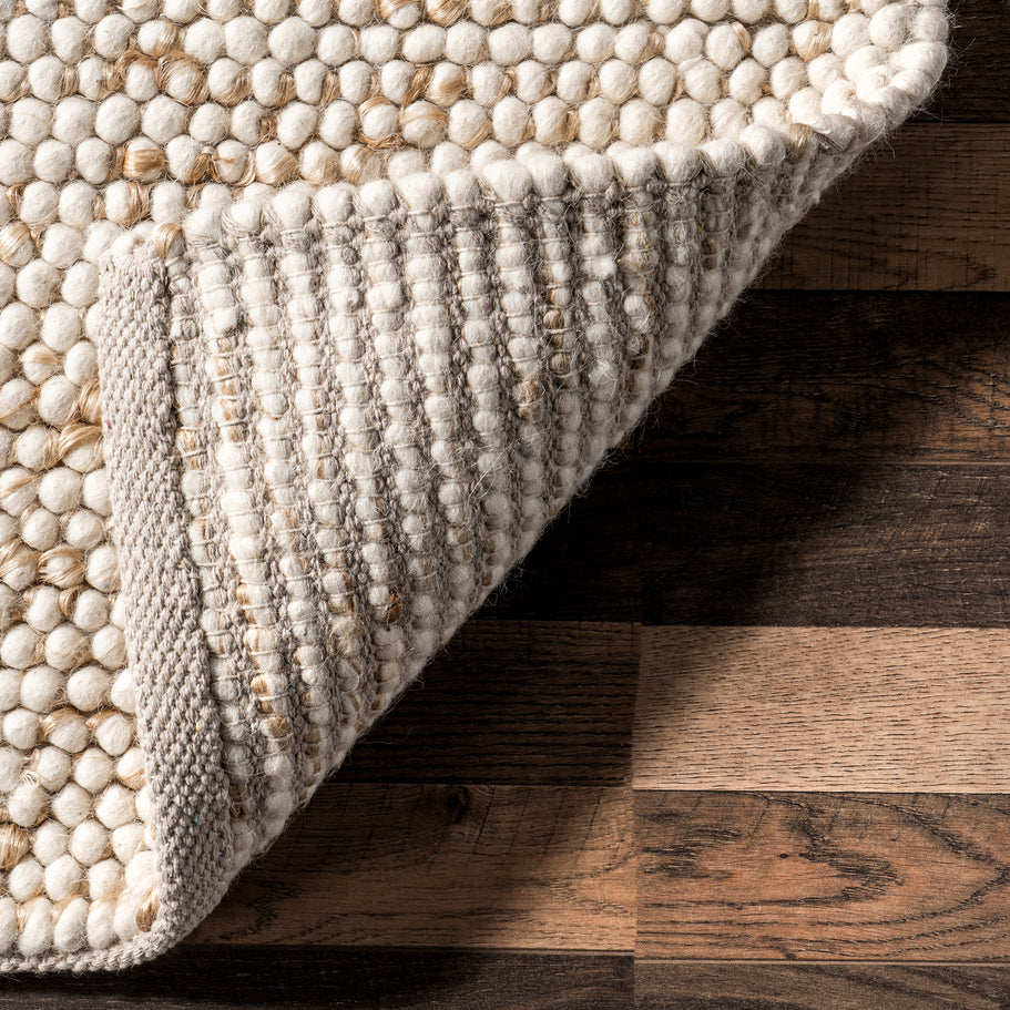 Japandi Popcorn Textured Rug - Japandi