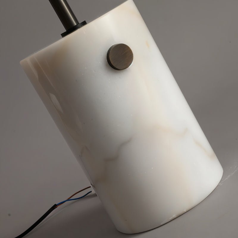 Japandi Dual Shade Sculptural Floor Lamp – Galix - Japandi