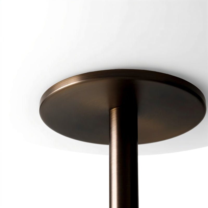Japandi Dual Shade Sculptural Floor Lamp – Galix - Japandi