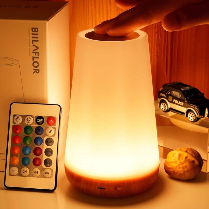 Japandi Linen Shade Table Lamp With Curved Form – Halina - Japandi
