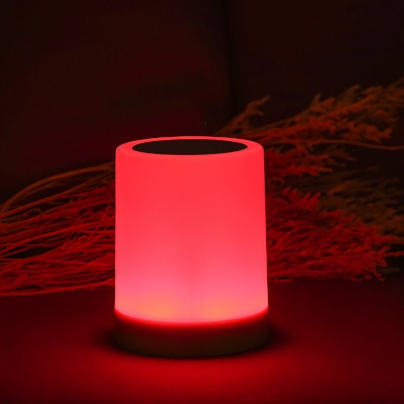 Japandi Linen Shade Table Lamp With Curved Form – Halina - Japandi