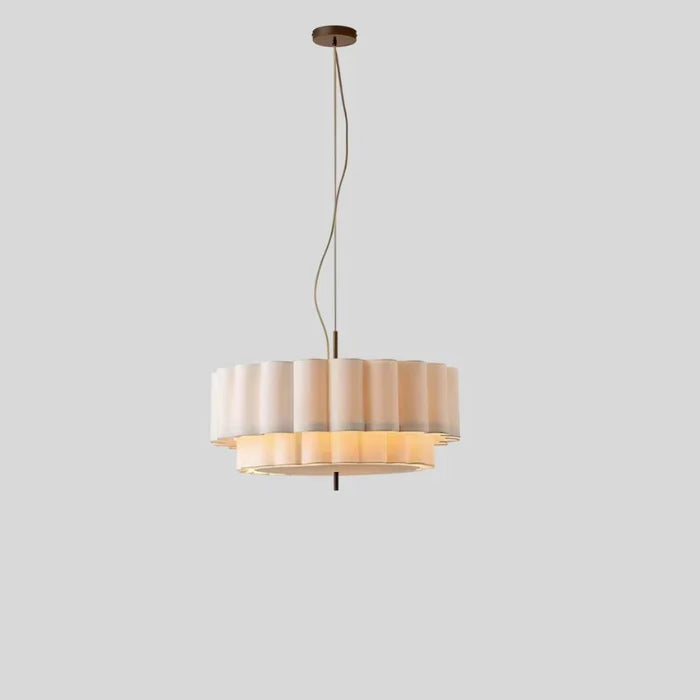 Japandi Wavy Glass Pendant Light – Hetis - Japandi