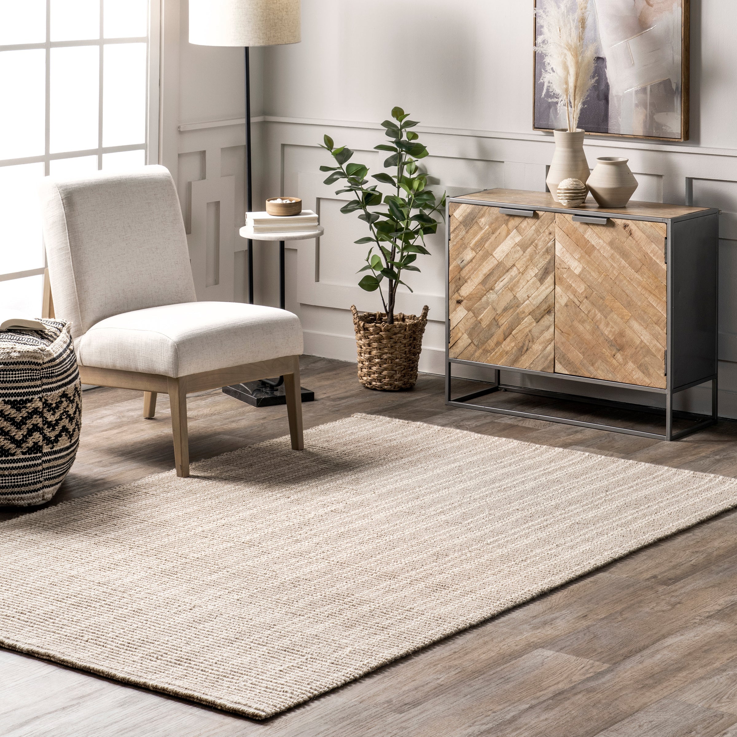 Japandi Natural Rug - Japandi