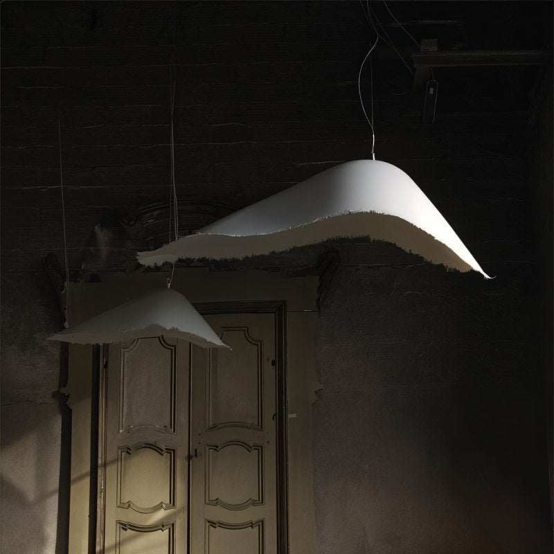 Japandi Layered Glass Pendant Light – Jairo - Japandi