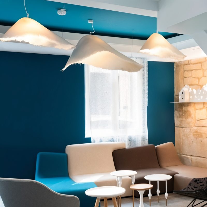Japandi Layered Glass Pendant Light – Jairo - Japandi