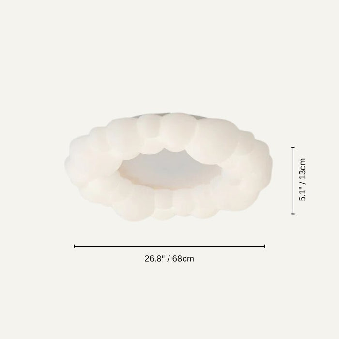 Japandi Dome Ceiling Light – Janisa - Japandi