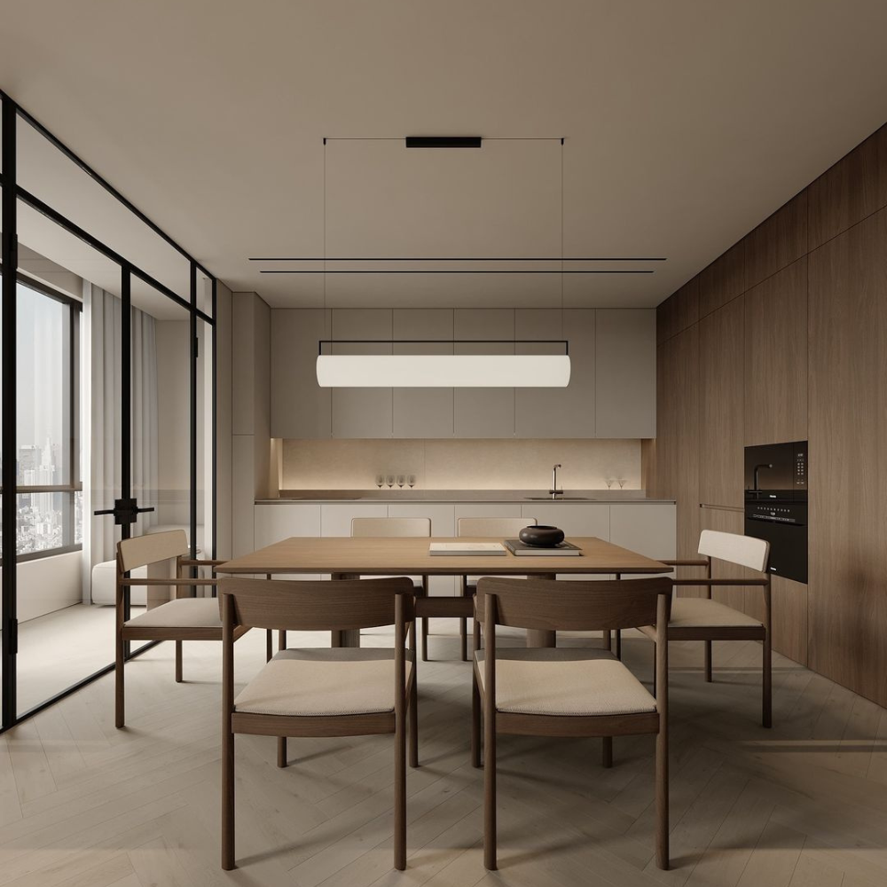 Japandi Linear Pendant Light | Japandi.co - Japandi