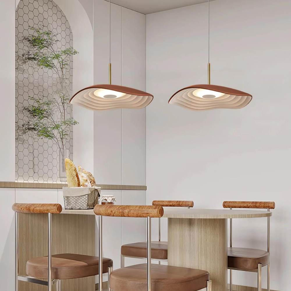 Irregular Japandi Pendant Light - Eileen - Japandi