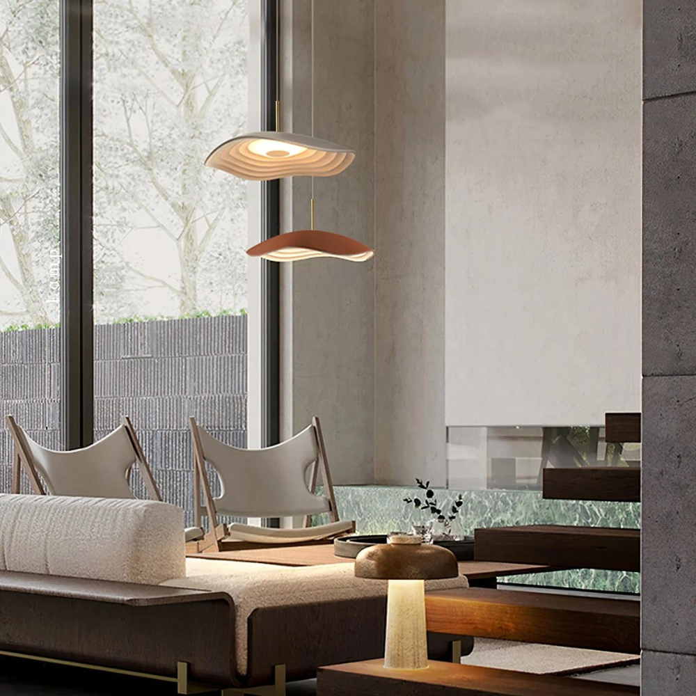 Irregular Japandi Pendant Light - Eileen - Japandi