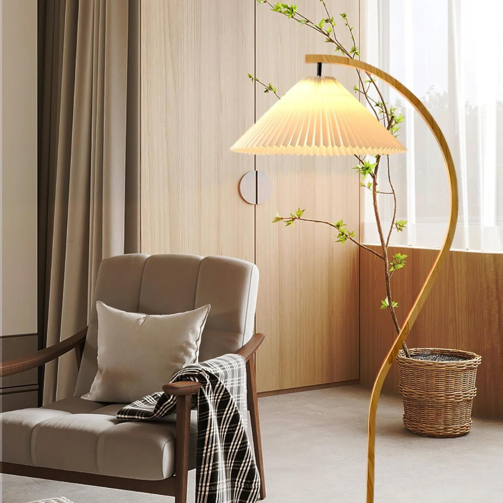 Japandi Wooden Floor Lamp | Japandi.co - Japandi