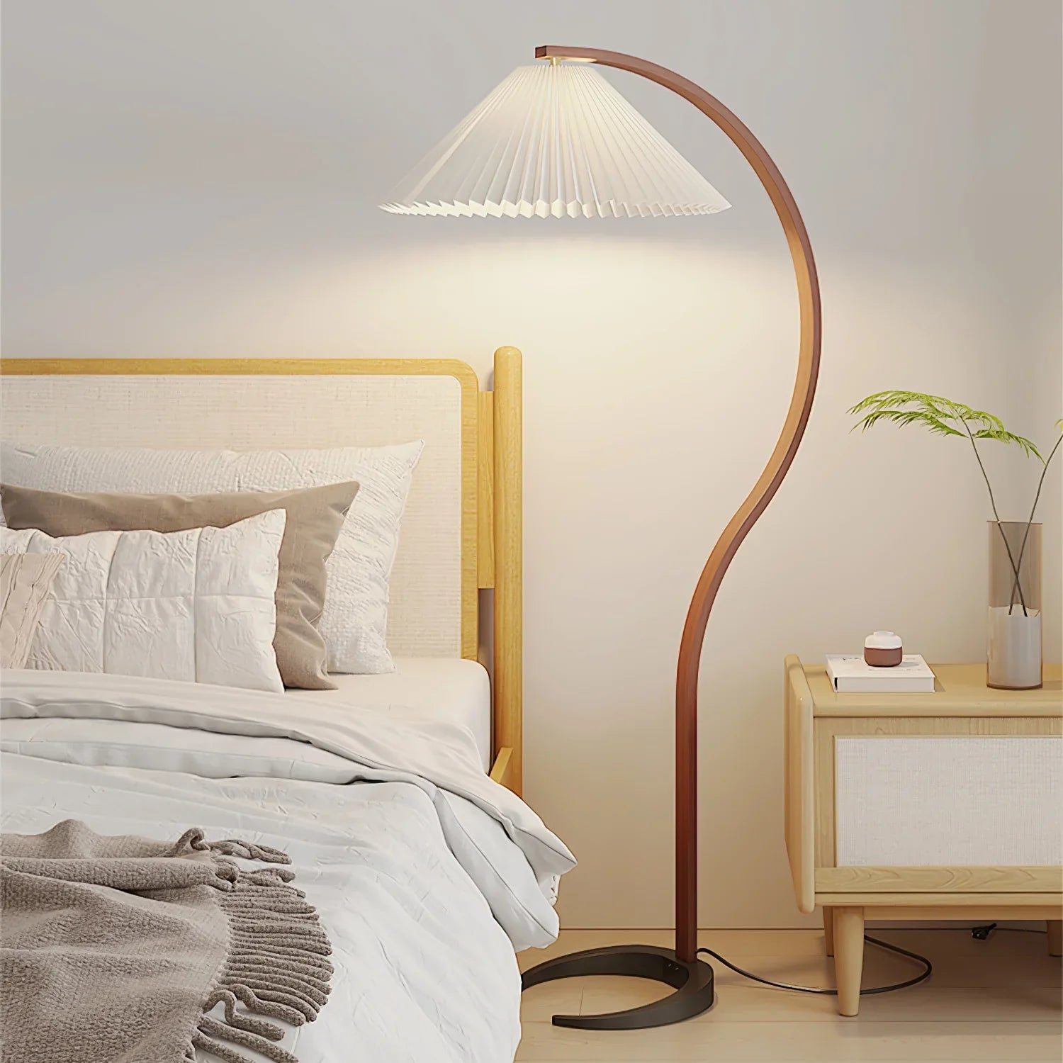 Japandi Wooden Floor Lamp | Japandi.co - Japandi