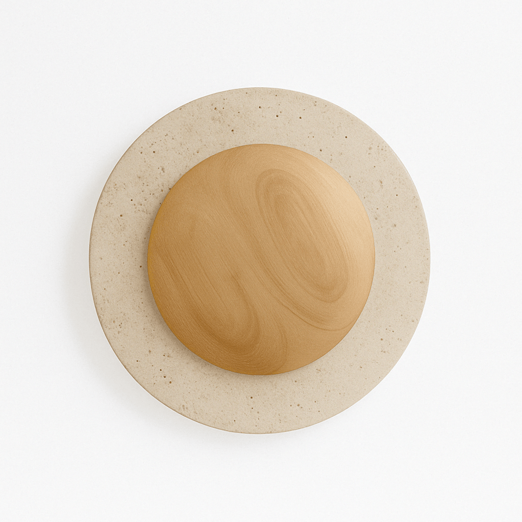 Japandi Rounded Dome Wall Lamp – Jenal - Japandi