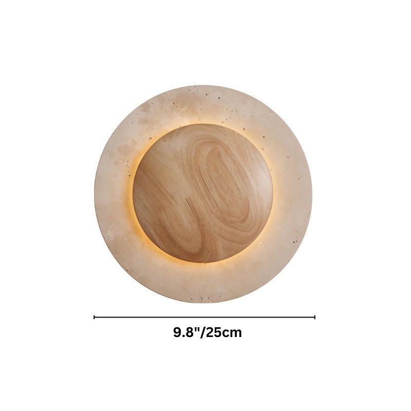 Japandi Rounded Dome Wall Lamp – Jenal - Japandi