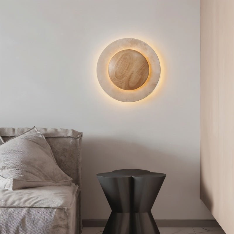 Japandi Rounded Dome Wall Lamp – Jenal - Japandi