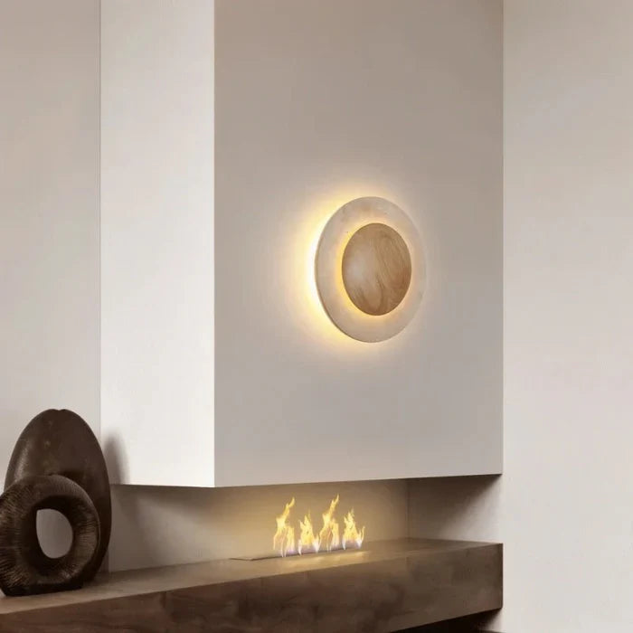 Japandi Rounded Dome Wall Lamp – Jenal - Japandi