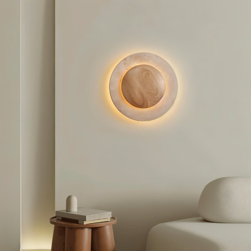 Japandi Rounded Dome Wall Lamp – Jenal - Japandi