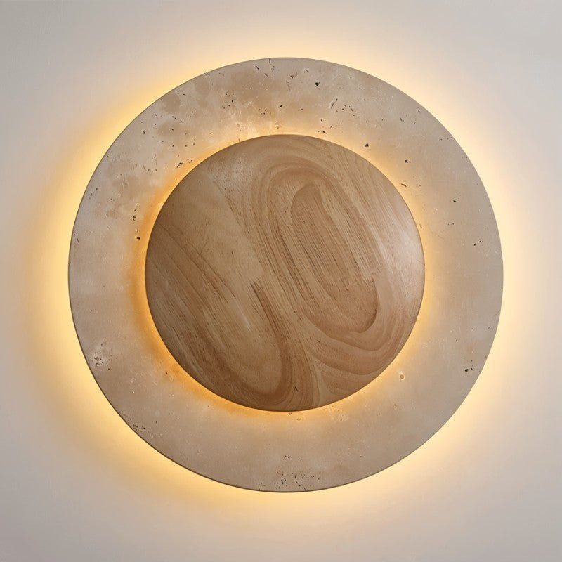 Japandi Rounded Dome Wall Lamp – Jenal - Japandi