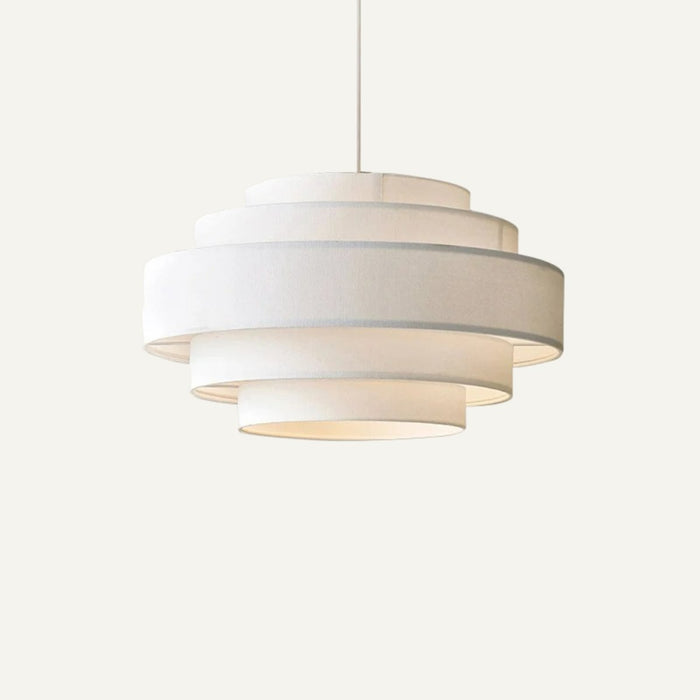 Japandi Stacked Ceramic Pendant Light – Laban - Japandi