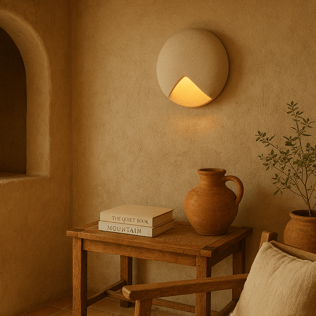 Japandi Cone-Shaped Metal Wall Lamp - Japandi