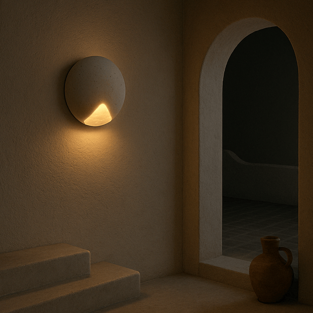Japandi Cone-Shaped Metal Wall Lamp - Japandi