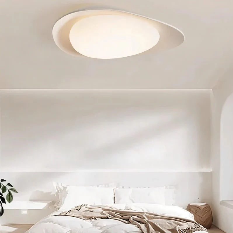 Japandi Sculptural Ceiling Light – Malfi - Japandi