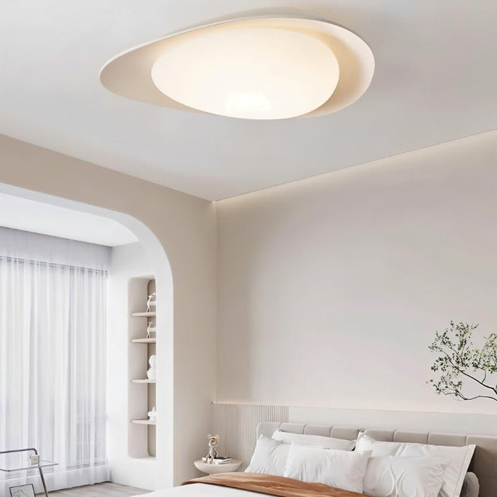 Japandi Sculptural Ceiling Light – Malfi - Japandi