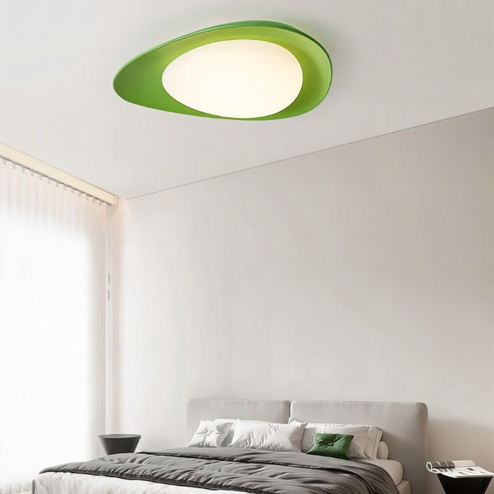 Japandi Sculptural Ceiling Light – Malfi - Japandi