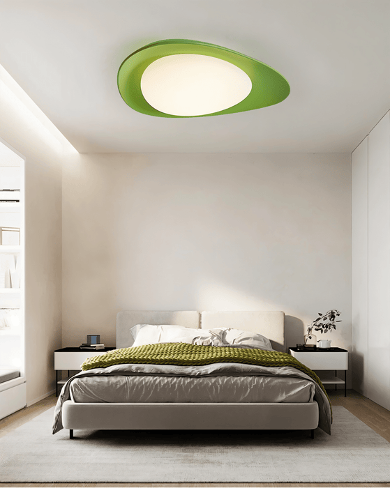 Japandi Sculptural Ceiling Light – Malfi - Japandi