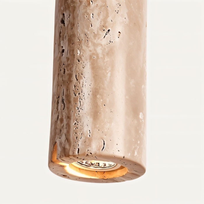 Japandi Sculpted Wood Pendant Light – Marus - Japandi