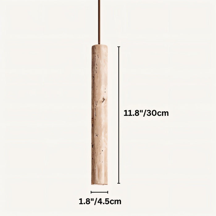 Japandi Sculpted Wood Pendant Light – Marus - Japandi
