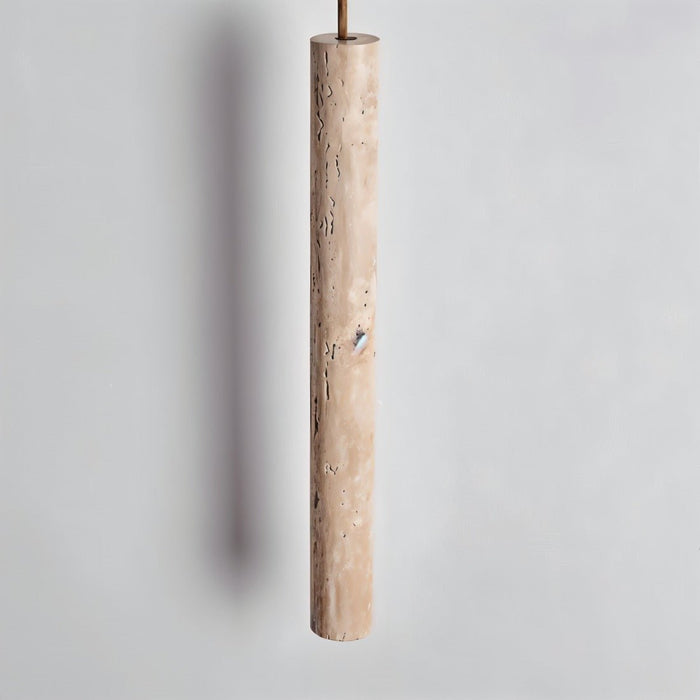 Japandi Sculpted Wood Pendant Light – Marus - Japandi
