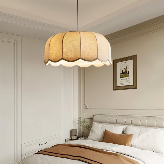 Japandi Frosted Glass Pendant Light – Mashi - Japandi